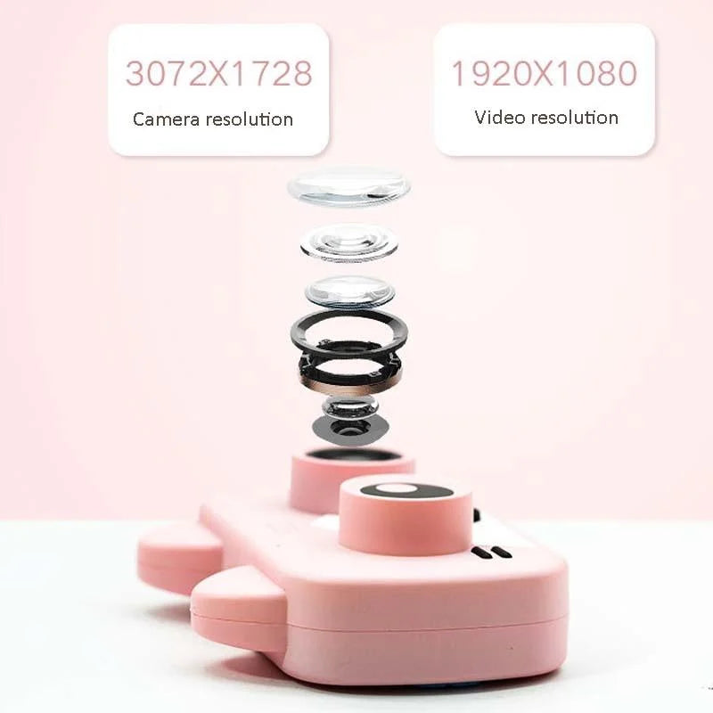 2.0 Hd Screen Wifi Children’s Digital Camera with 12mp