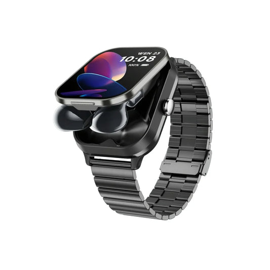 2.01 Inch 2 In 1 Bluetooth Earphone Smart Watch With Nfc &