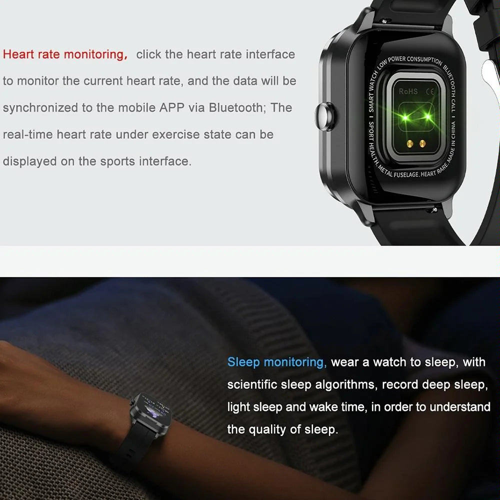 2.01 Inch 2 In 1 Bluetooth Earphone Smart Watch With Nfc &