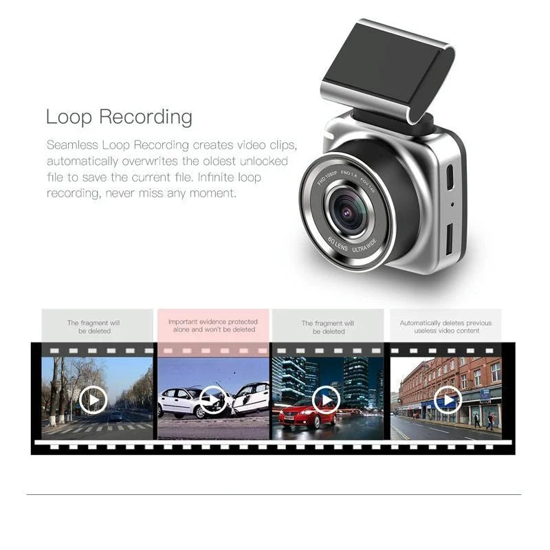 2 1080fhd Driving Recorder for Cars - Compact &
