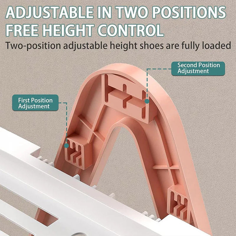 2/3 Tier Removable Shoe Rack Folding Storage Shelf Simple