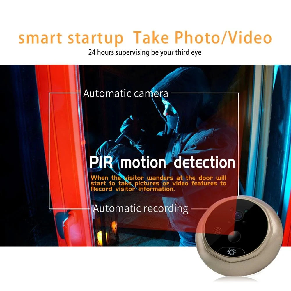 2.4 Colour Screen Security Camera With Night Vision &