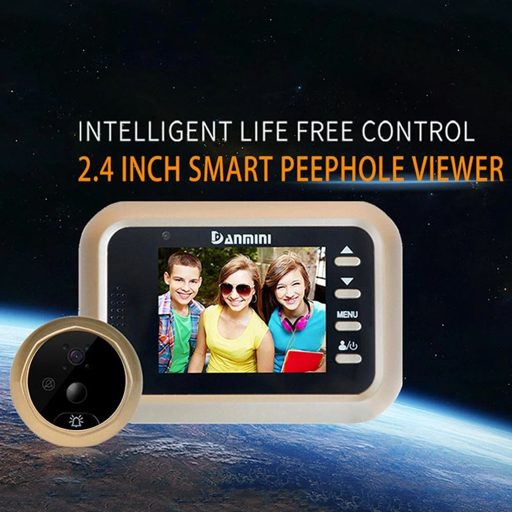 2.4 Colour Screen Security Camera With Night Vision &