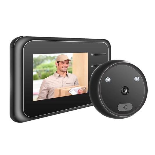 2.4 Night Vision Lcd Cat Eye Doorbell With Photo / Video