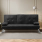 Levede Sofa Bed Adjustable Recliner Black
