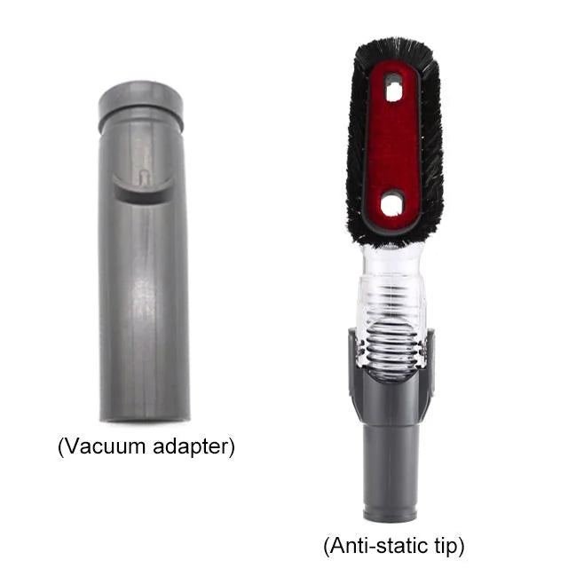2-In-1 Bendable Anti-Static Suction Head Kit For Dyson V6 Vacuum-1915197553599713281