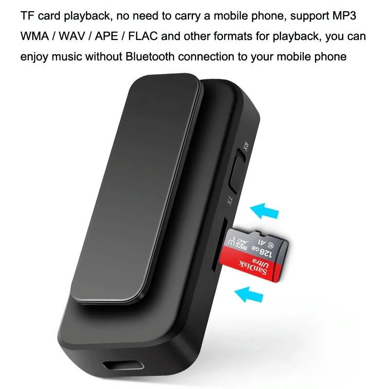 2-In-1 Bluetooth 5.1 Receiver With Nfc For Car Aux-1915198436861415427