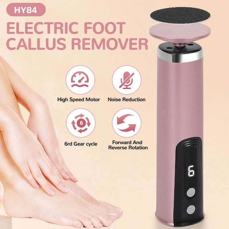 2-in-1 Electric Foot File & Hand Care Tool - Health &