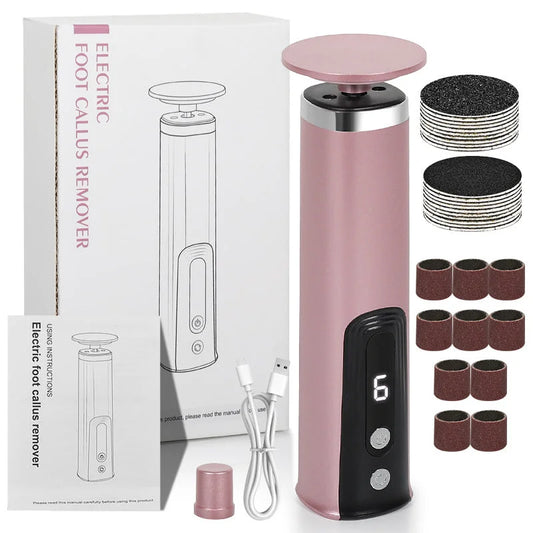 2-in-1 Electric Foot File & Hand Care Tool - Health &