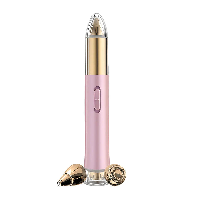 2-in-1 Electric Hair Remover for Women - Eyebrow Trimmer &