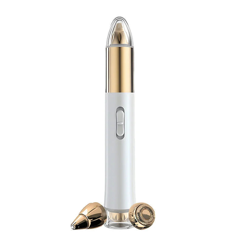 2-in-1 Electric Hair Remover for Women - Eyebrow Trimmer &