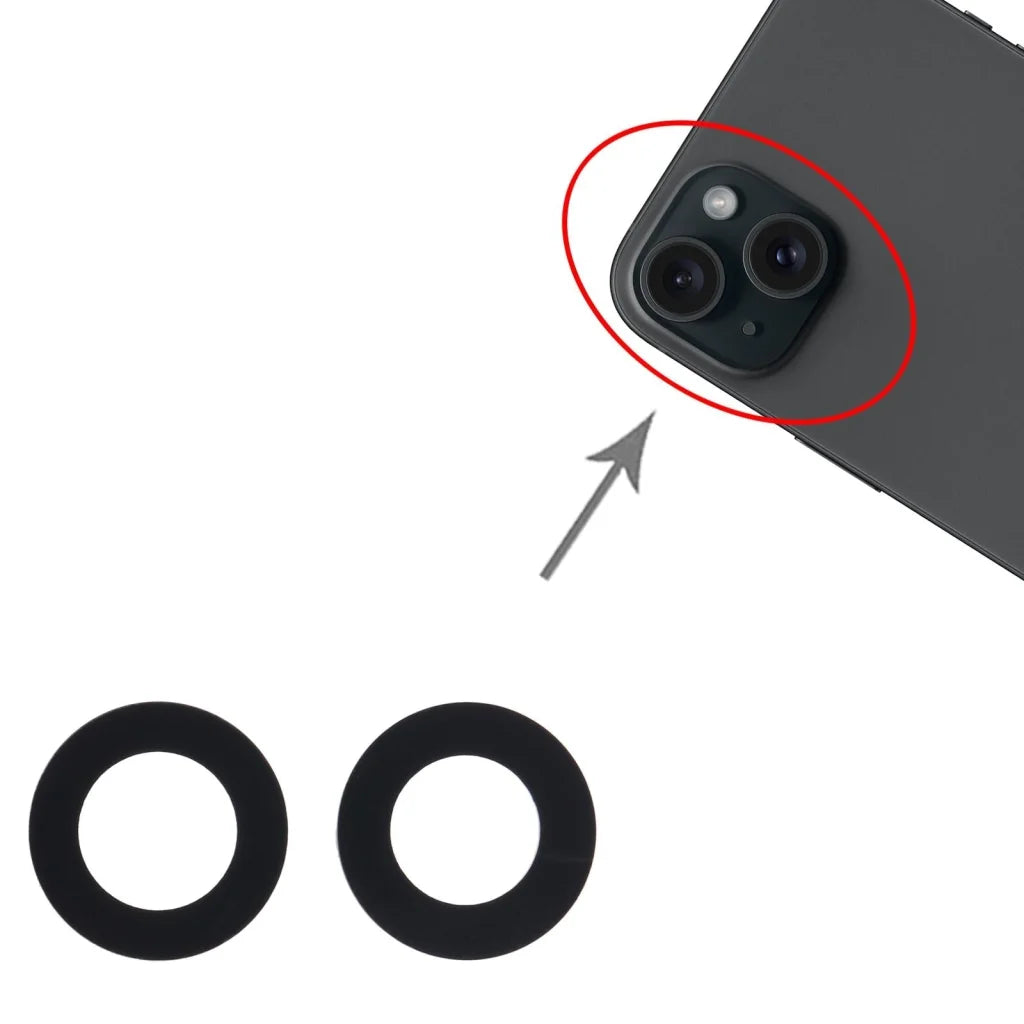 2-In-1 Iphone 15 Plus Back Camera Lens-1915197859519664131