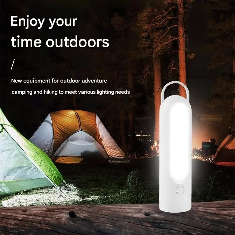 2-in-1 Portable LED Camping Lantern & Flashlight - USB