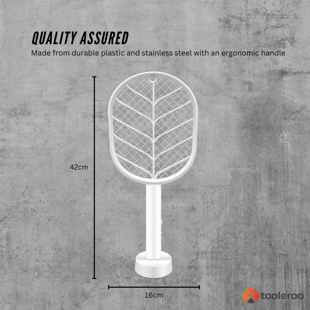 2 in 1 Rechargeable Mosquito Swatter - Electronic Fly