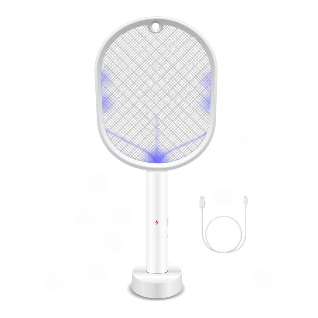 2 in 1 Rechargeable Mosquito Swatter Electronic Fly