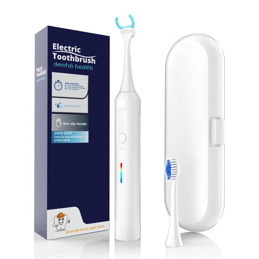 2-in-1 Sonic Electric Toothbrush & Power Flosser Kit - 3