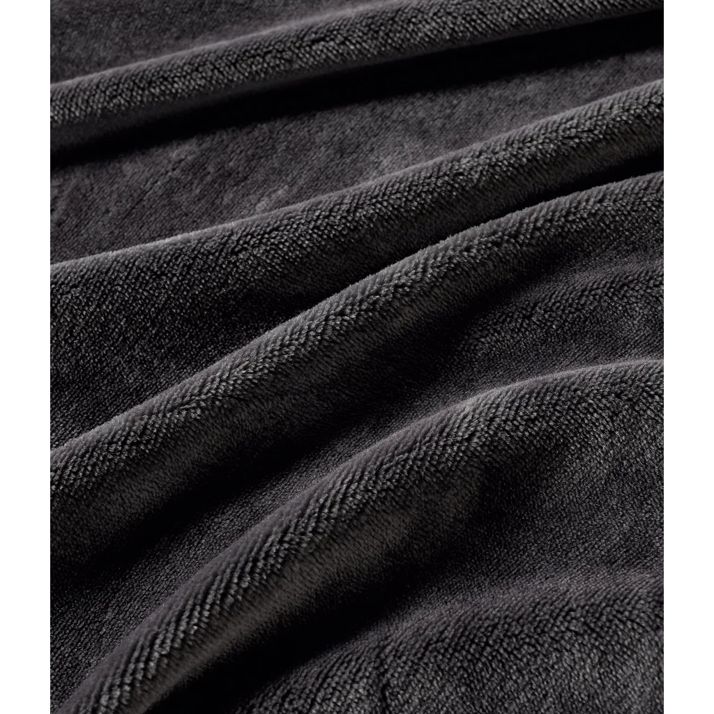 2-in-1 Teddy Sherpa Quilt Cover Set (Charcoal Super King)