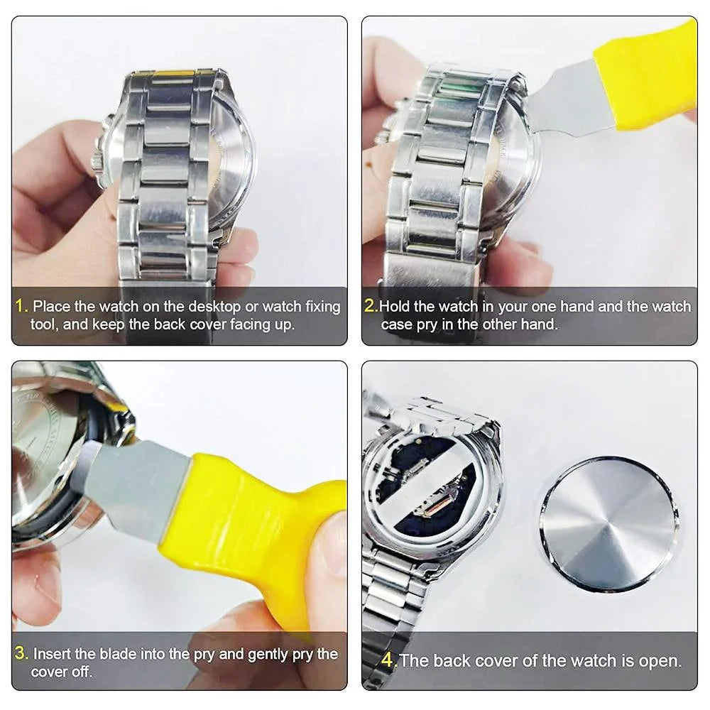 2-In-1 Watch Repair Tool With Case Opener And Knife-1915197911881355268