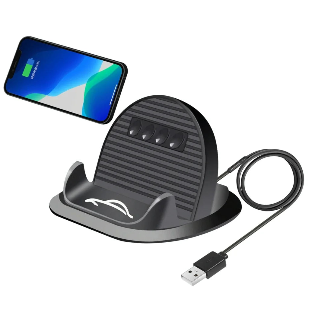 2-In-1 Wireless Charger And Phone Holder - No Code-1915197910857945088