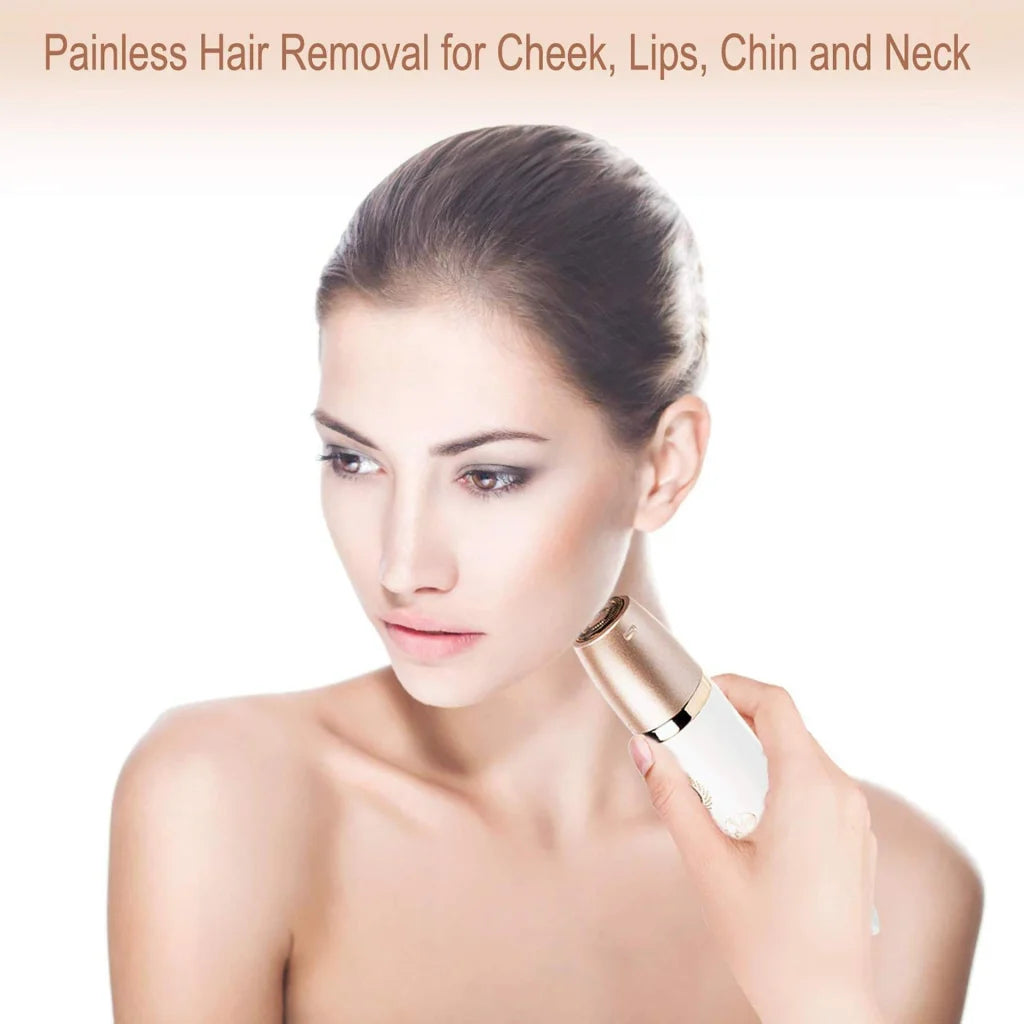 2-in-1 Women’s Hair Removal Device - Electric Shaver &