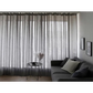 2 Long drop Sheer Voile Curtains 588cm wide 270cm Drop