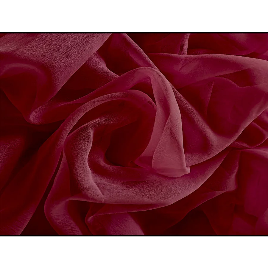 2 Long Drop Sheer Voile Curtains 592cm wide 270cm Drop