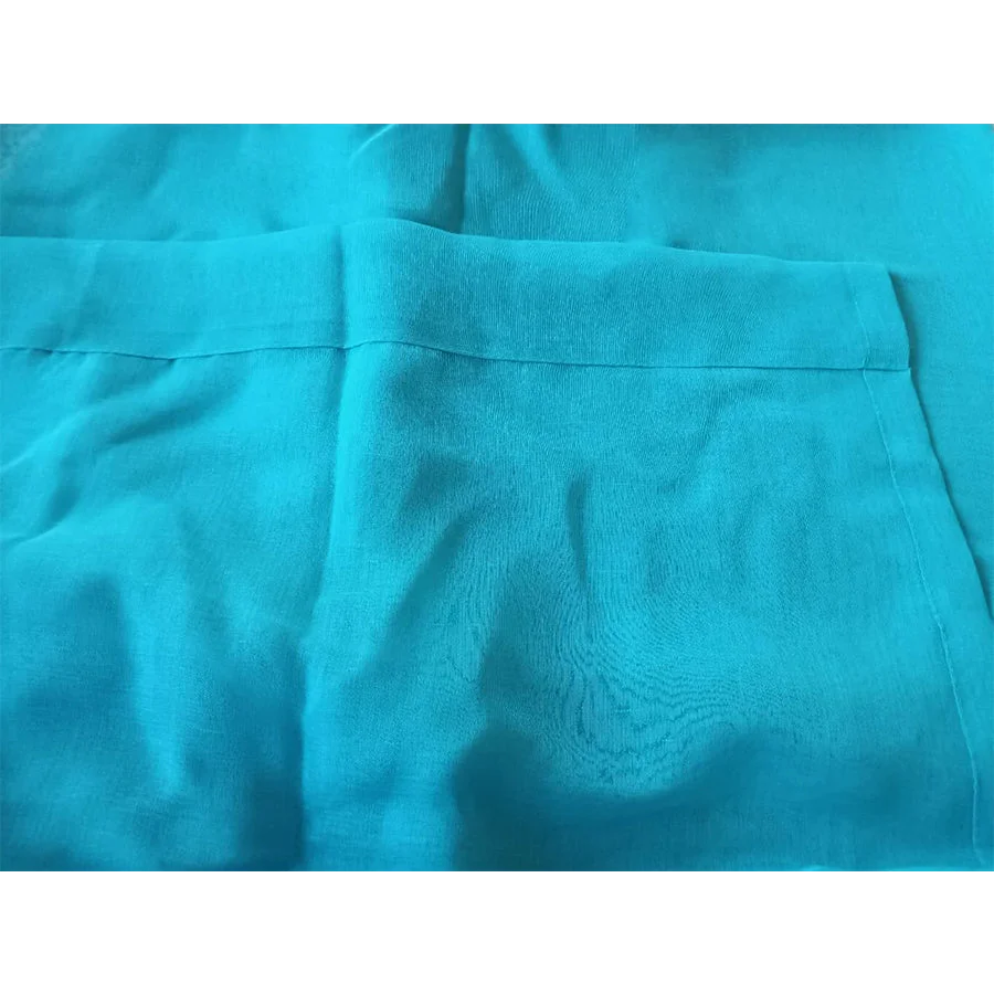 2 Long drop Sheer Voile Curtains 592cm x 270cm Drop + Hooks