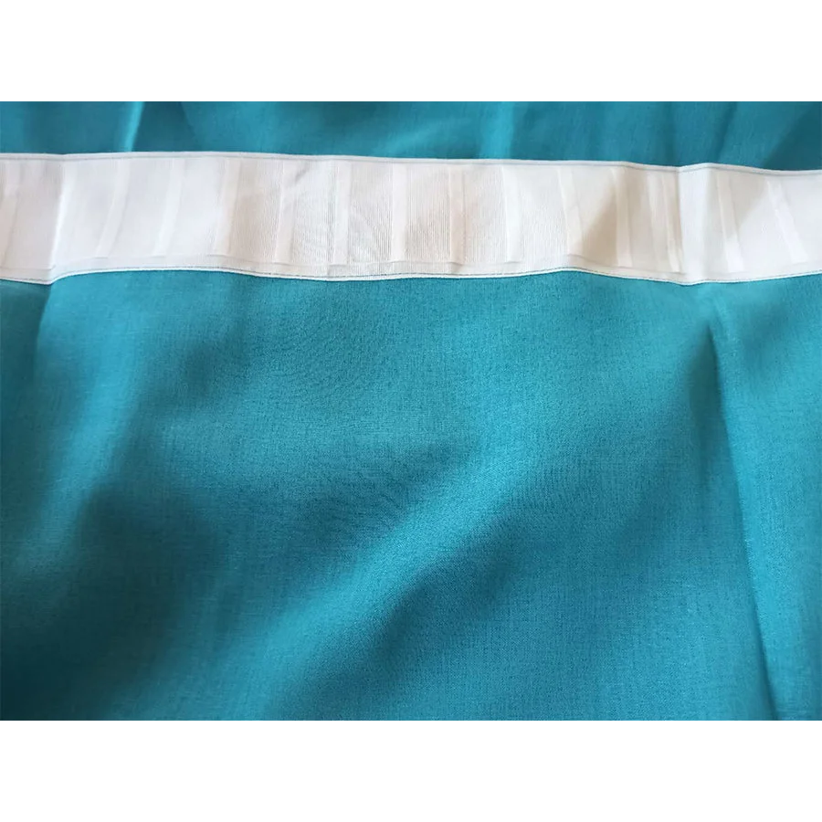 2 Long drop Sheer Voile Curtains 592cm x 270cm Drop + Hooks