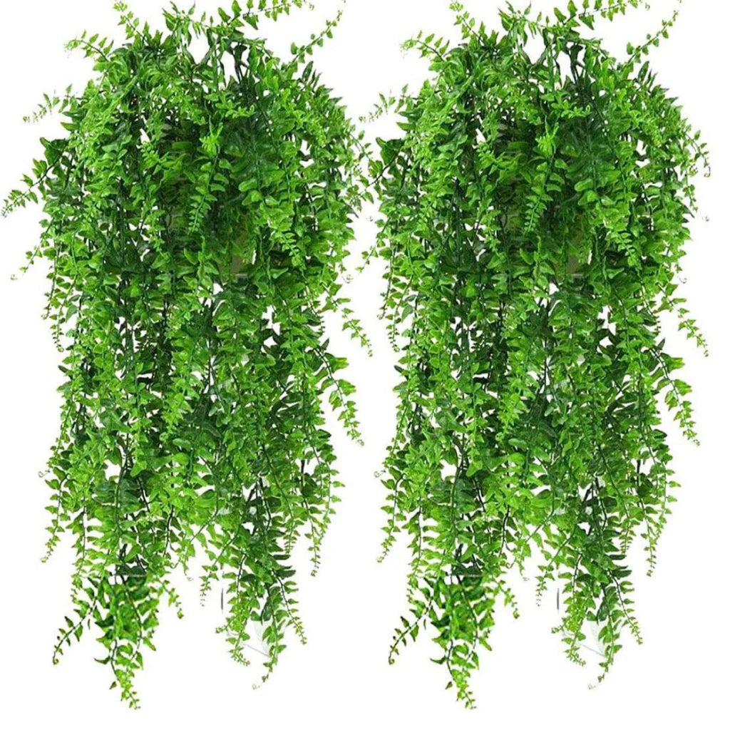 2 Pack 76cm Fake Plants Faux Artificial Eucalyptus Plants