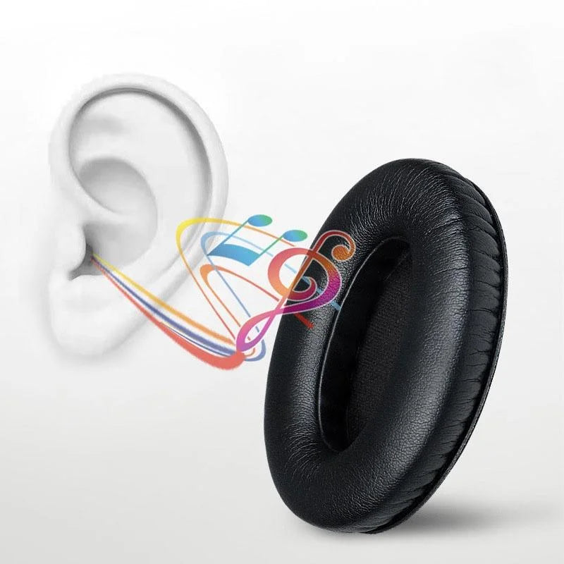 2-Pack Breathable Foam Headphone Earmuffs For Sennheiser Hd200 Pro-1915198276878077955