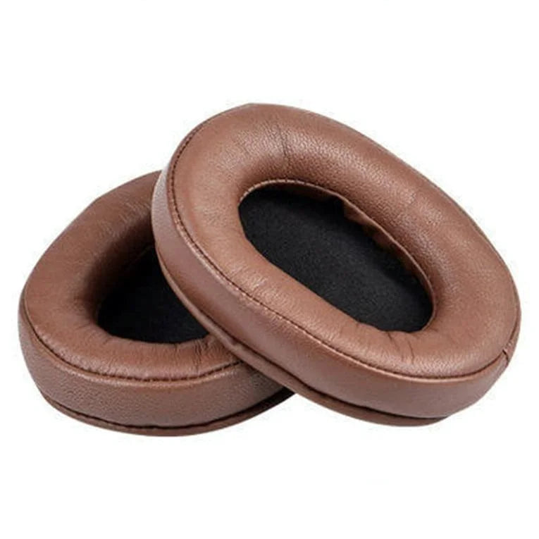 2-Pack Brown Lambskin Headset Earmuffs For Sony Mdr-7506 / V6 / 900St-1915197868302536709