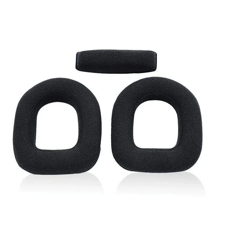 2-Pack Flannel Headset Covers For Logitech A50 Gaming Headset-1915197631873814529