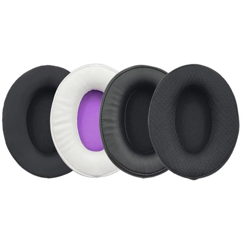 2-Pack Foam Headphone Earmuffs For Kingston Hyperx Cloud Mix / Flight S / Alpha - Black-1915198333031419908