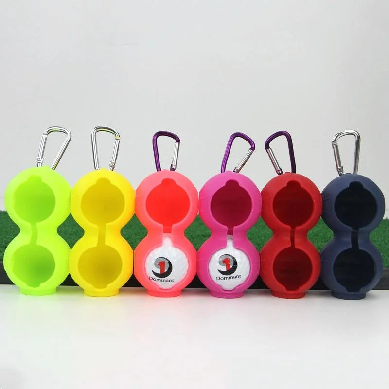 2-pack Golf Silicone Double-ball Protection Sleeves - Black