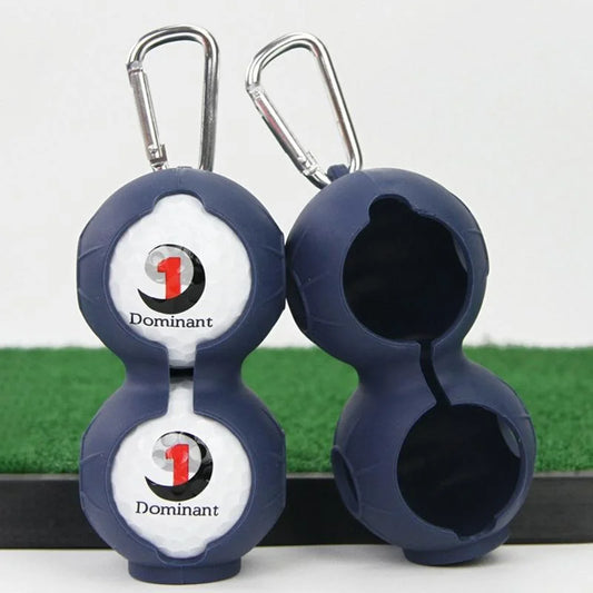 2-pack Golf Silicone Double-ball Protection Sleeves - Dark