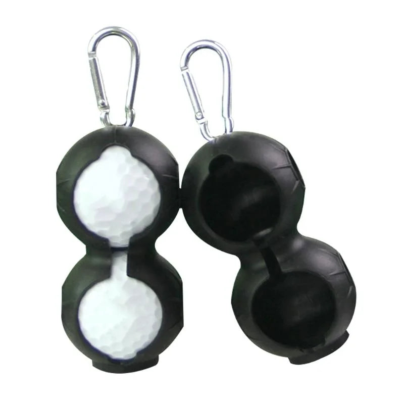 2-pack Golf Silicone Double-ball Protection Sleeves - Pink