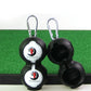 2-pack Golf Silicone Double-ball Protection Sleeves - Rose