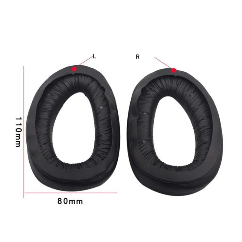 2-Pack Headphone Covers For Sennheiser Gsp Series - Black-1915197975295037442