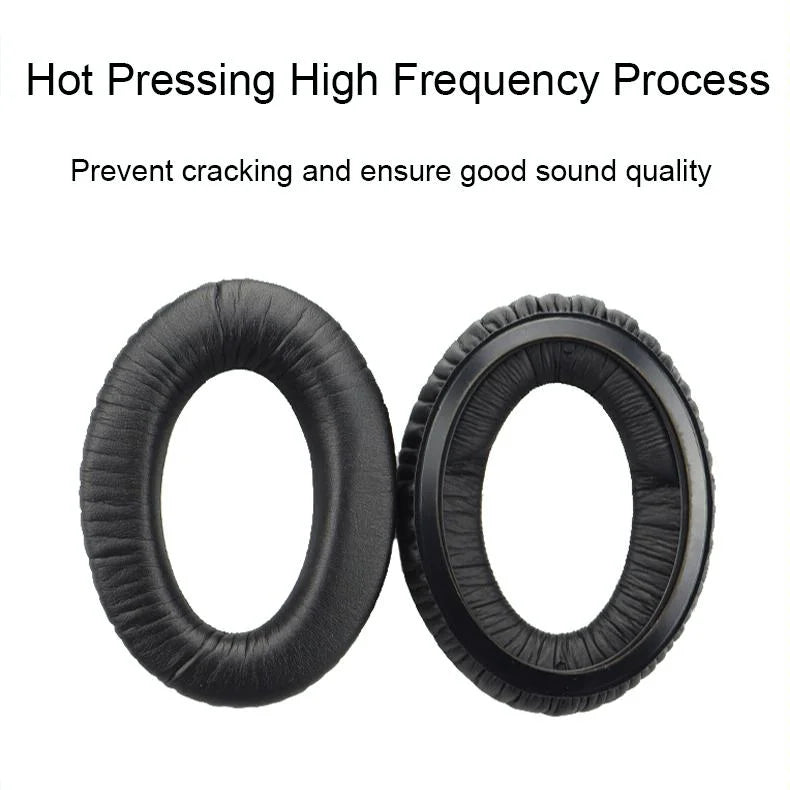 2-Pack Headset Earmuff Covers - Black Velvet For Sennheiser Pxc Series-1915198111177904131