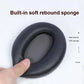 2-Pack Headset Earmuff Covers For Edifier W820Nb - Black