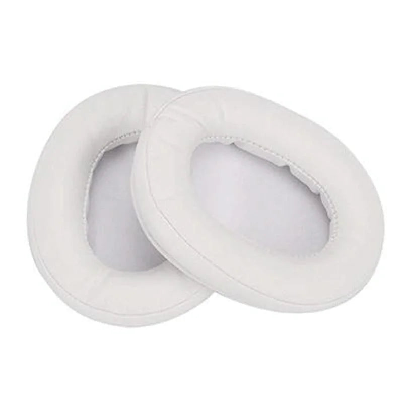 2-Pack Headset Earmuffs For Sony Mdr-7506 / V6 / 900St - White Stitching-1964932315868172293