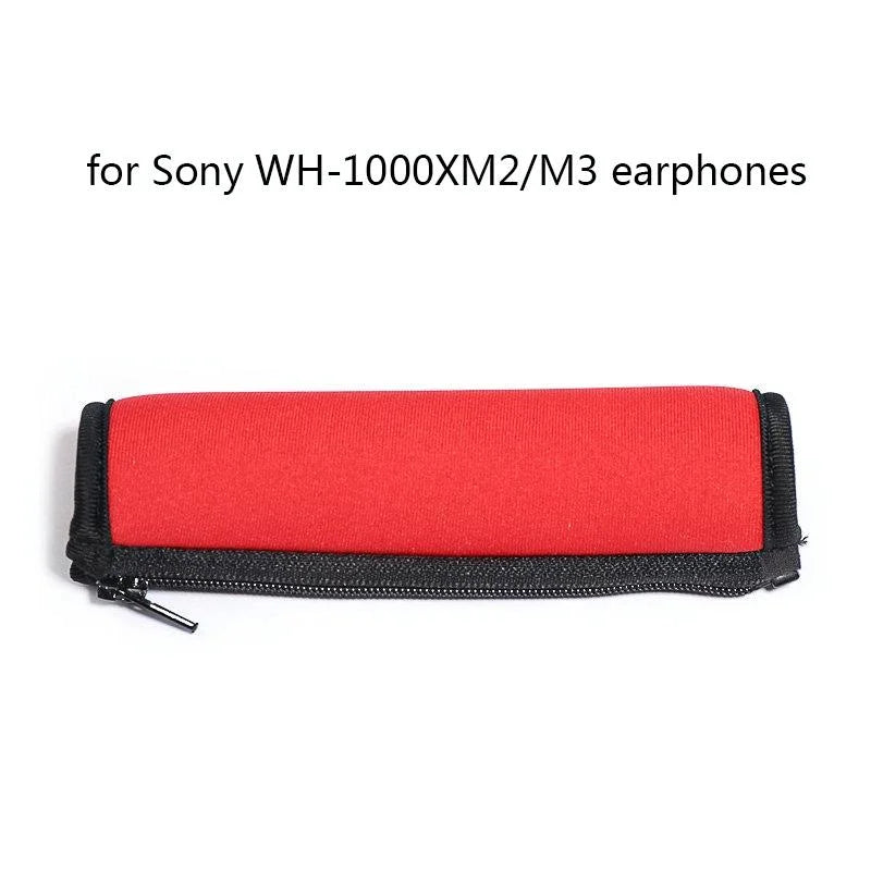 2-Pack Headset Sponge Covers For Sony Wh-1000Xm2 / Xm3 / Xm4 - Black Protein-1915198387645452291