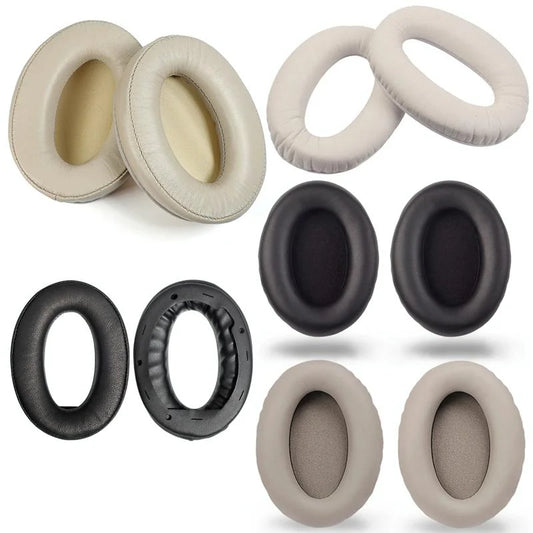 2-Pack Headset Sponge Covers For Sony Wh-1000Xm2 / Xm3 / Xm4 - Black Protein-1915198387645452289