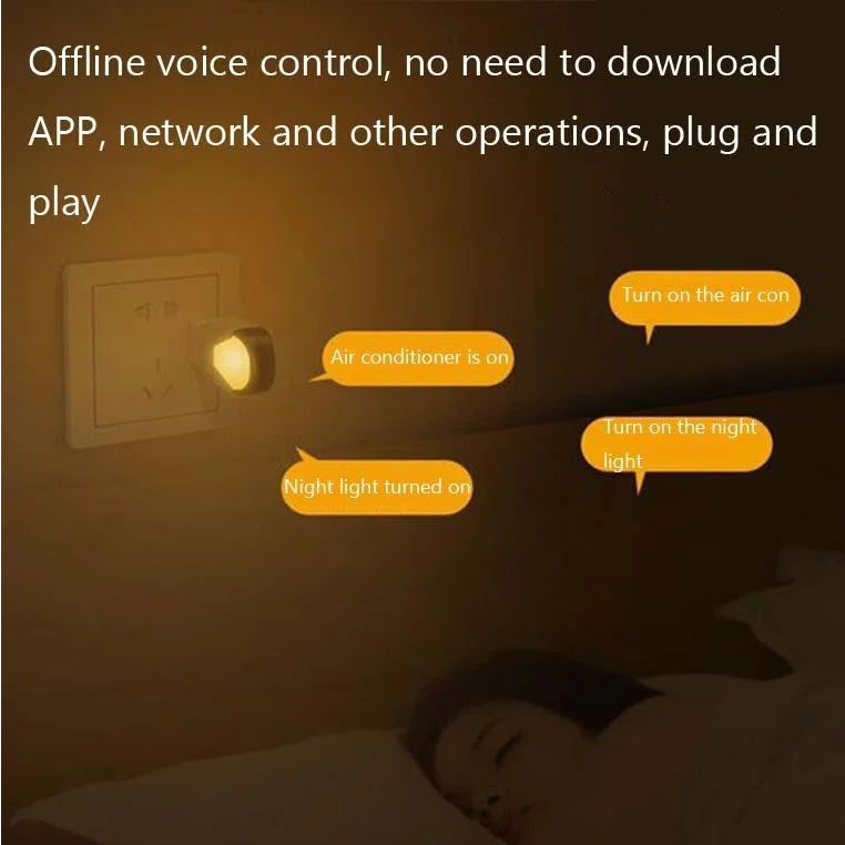 2-Pack Ir18 Infrared Wifi Voice Remote With Night Light - White-1915196861501804549