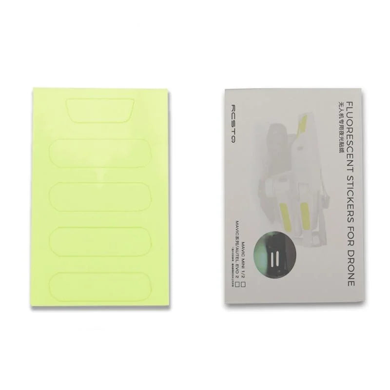 2-pack Luminous Night Flight Stickers for Dji Fpv Drone