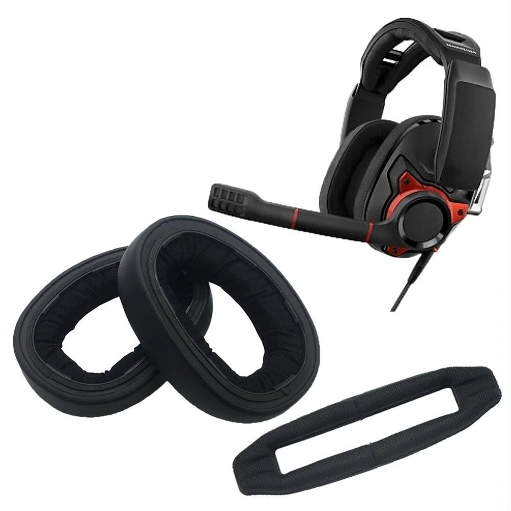2-Pack Mesh Earmuff Head Beam For Sennheiser Gsp Series-1915197970324787201