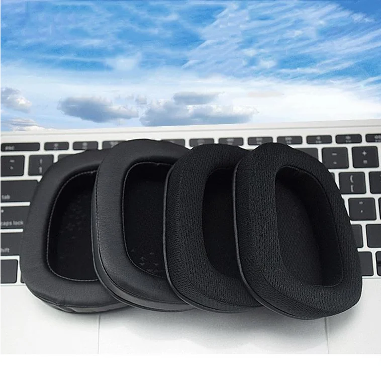 2-Pack Net Cloth Headphone Earmuffs For Logitech G633 / G933 / G933S-1964932340195135489