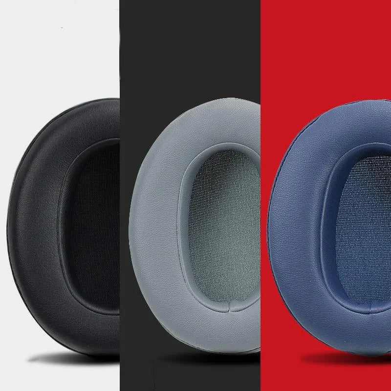 2-Pack Protein Skin Earpads For Sony Wh-Xb900N Headset - Black-1962691930005573633