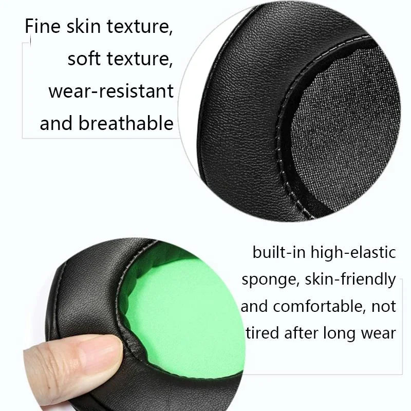 2-Pack Razer Blackshark V2 Headset Sponge Case - Gray Lambskin-1915197860845064196
