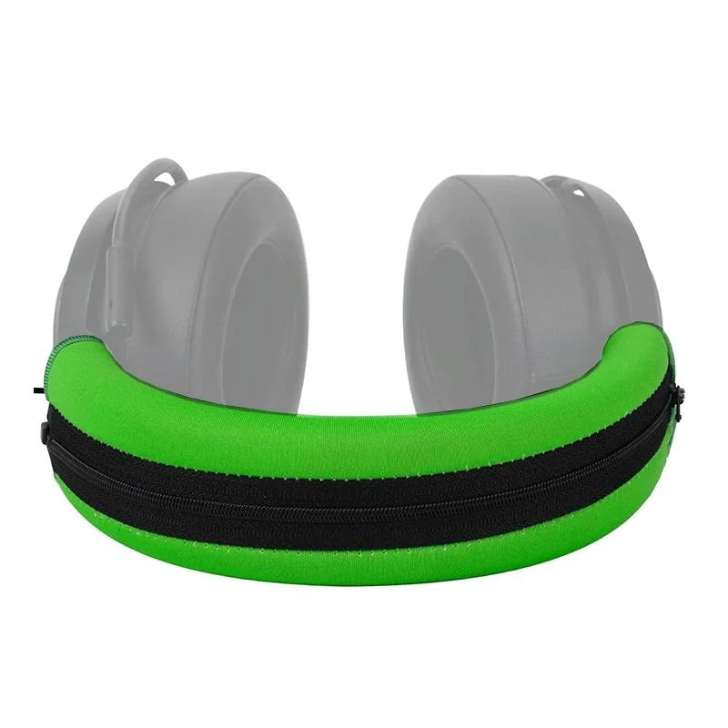 2-Pack Razer Blackshark V2 Headset Sponge Covers - Green Head Beam Protection-1915197950917742592